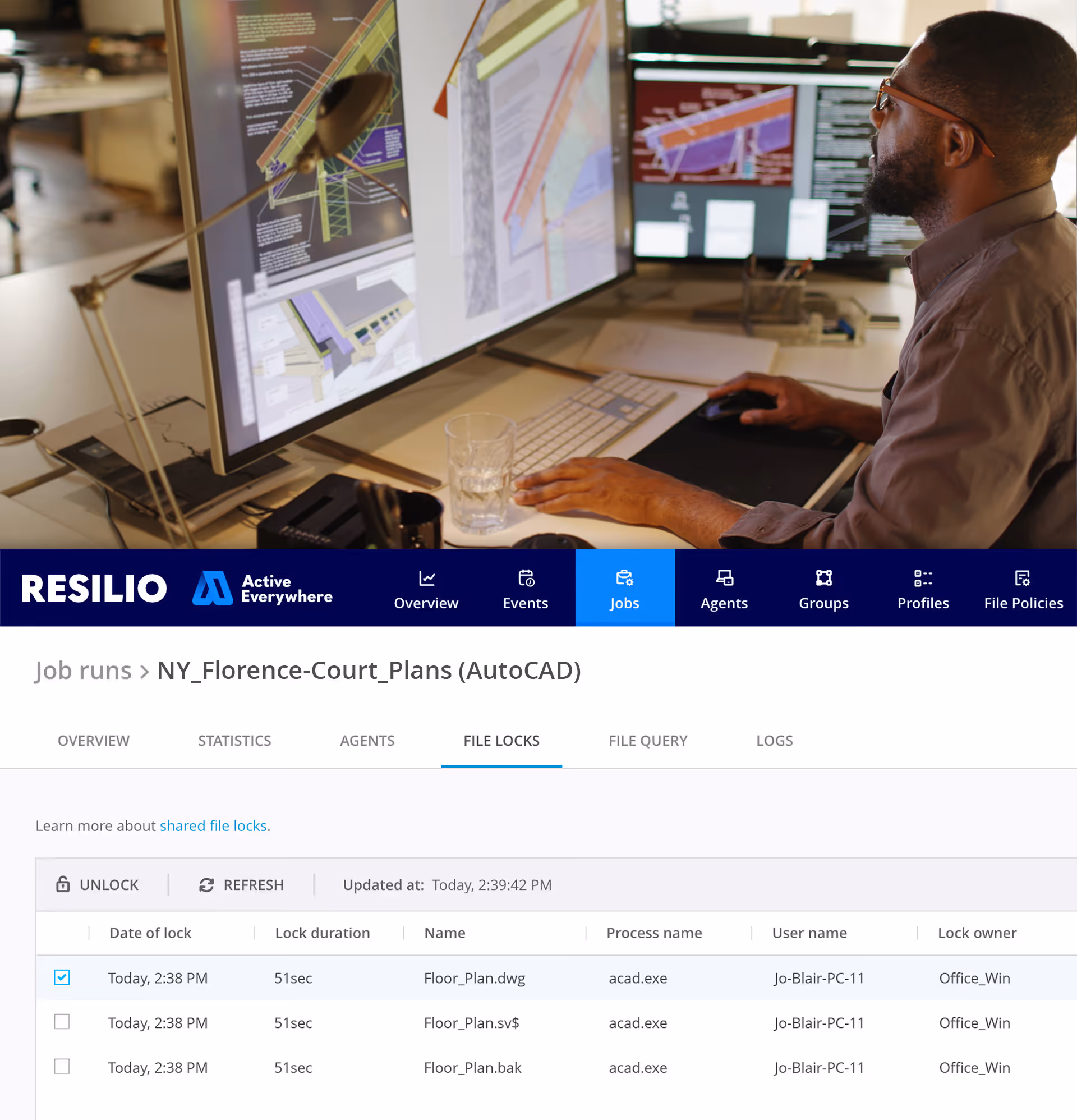 File caching behavior is fully policy-driven and centrally managed, giving IT teams precise control over how data is cached, prioritized, and maintained across distributed environments.